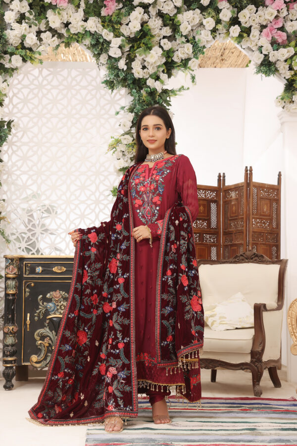 Hadiaeman Embroidered Velvet Collection 23'